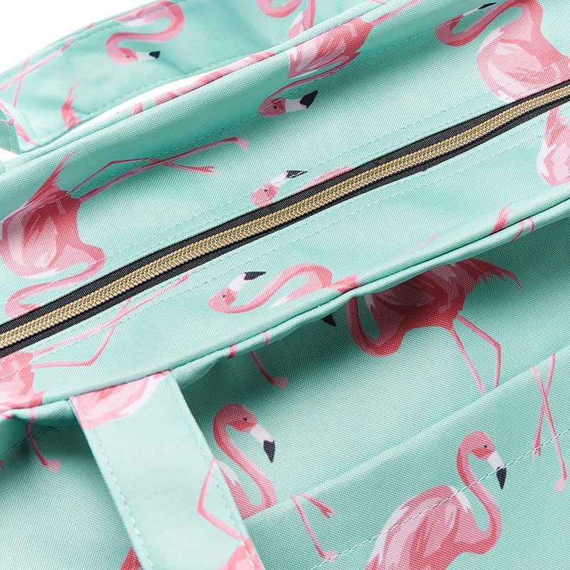 Fancy Flamingo Beach Bag 
