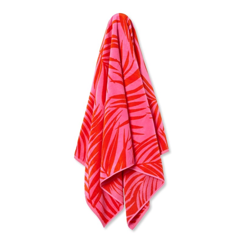 Whitsundays Pink Velour Beach Towel