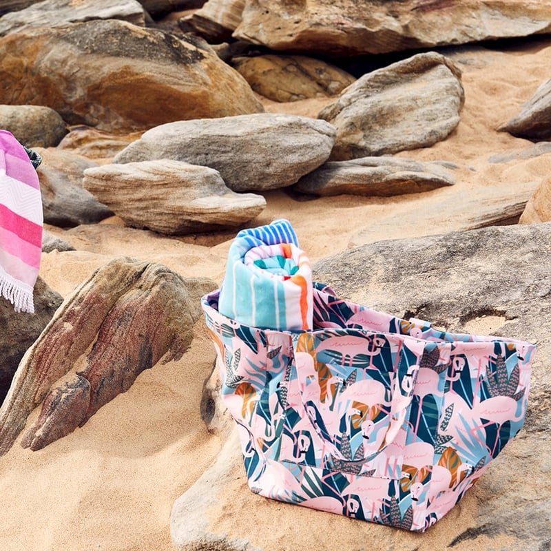 Flamingo Dream Beach Bag