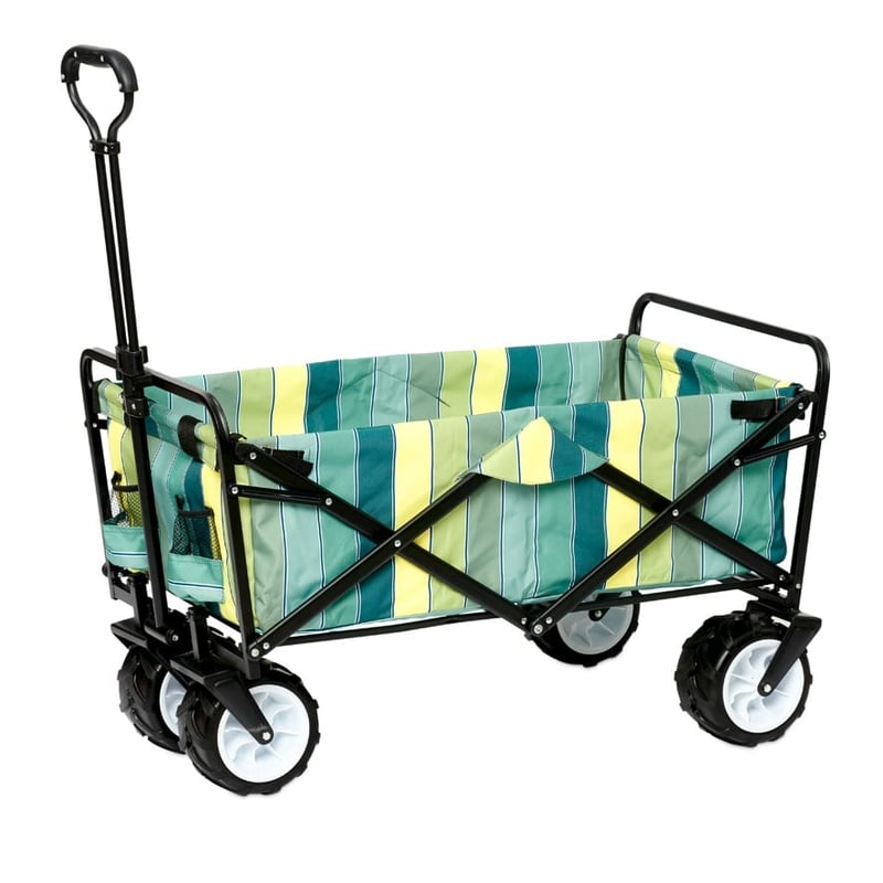 Aruba Stripe Teal Beach Trolley