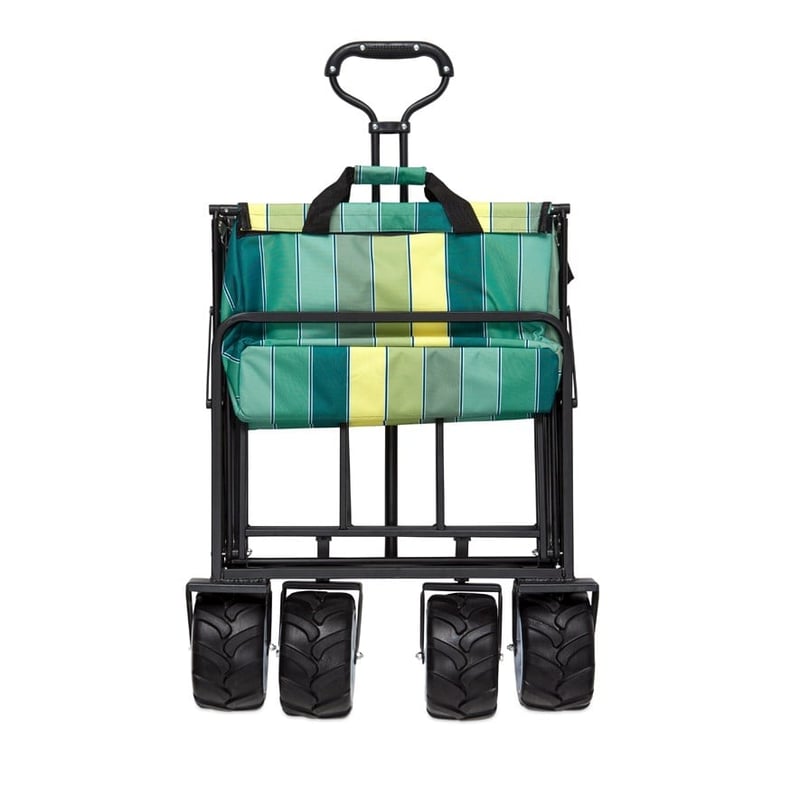 Aruba Stripe Teal Beach Trolley