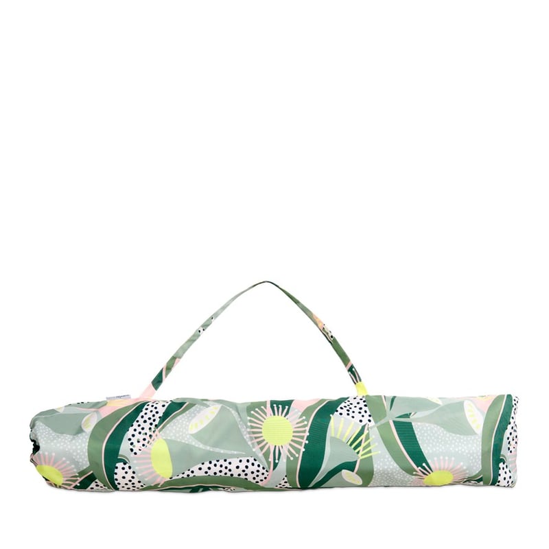 Native Floral Greens Beach Umbrella