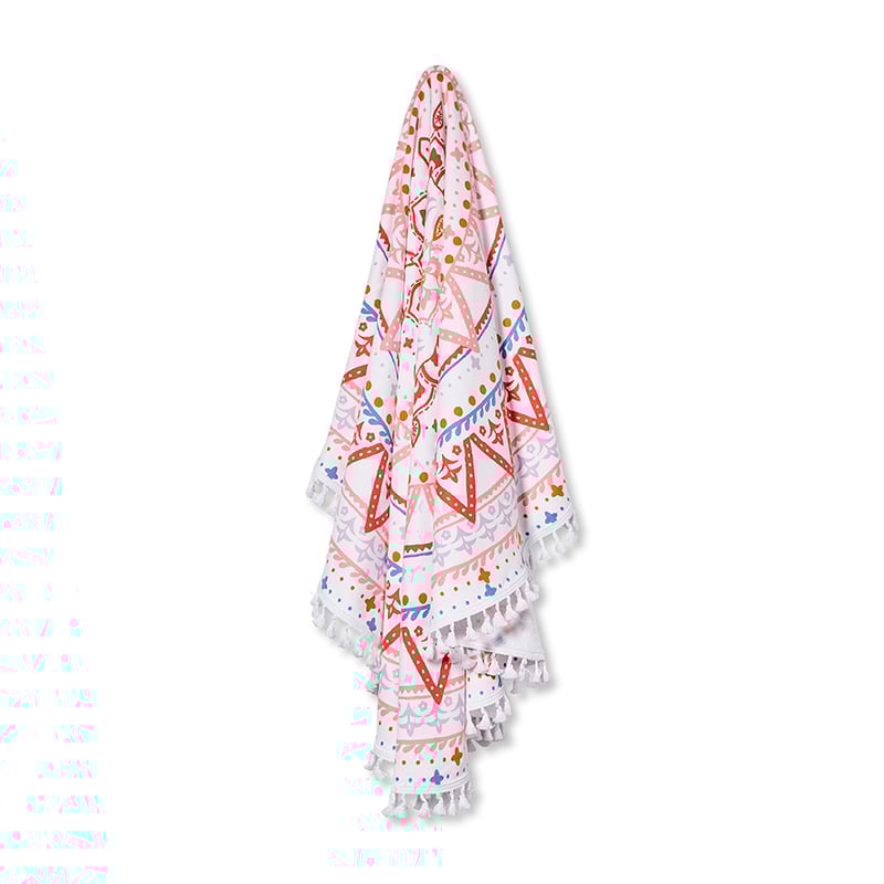 Circle Light Weight Printed Beach Towel Alchemy 