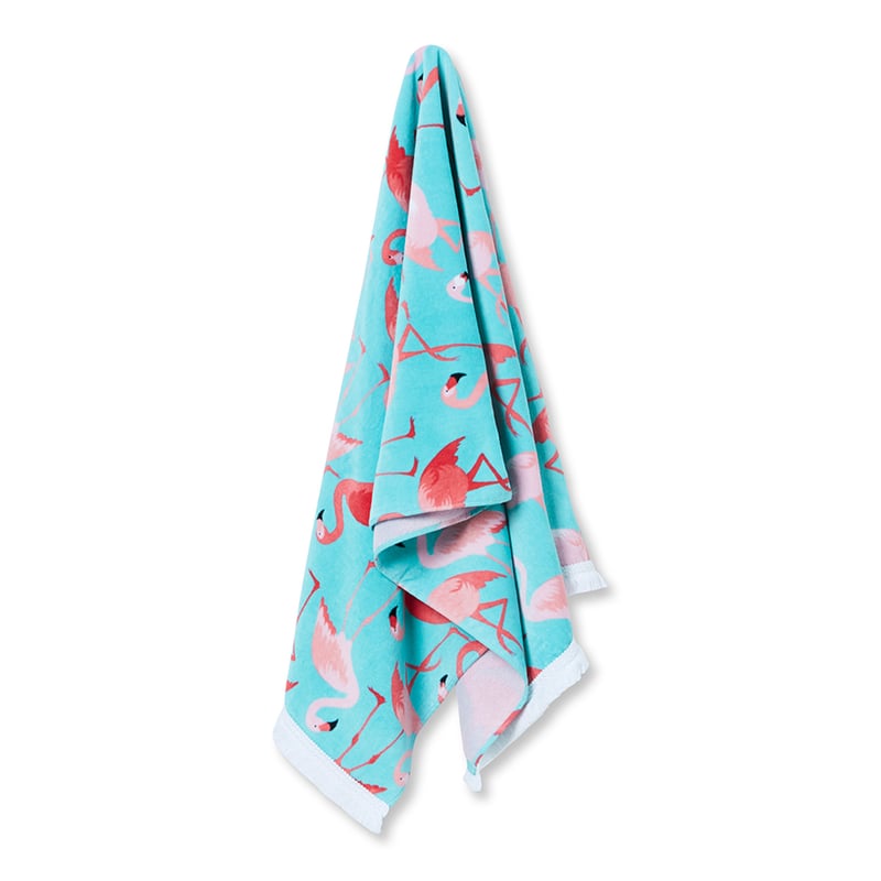 Standard Velour Beach Towel Flamingle 
