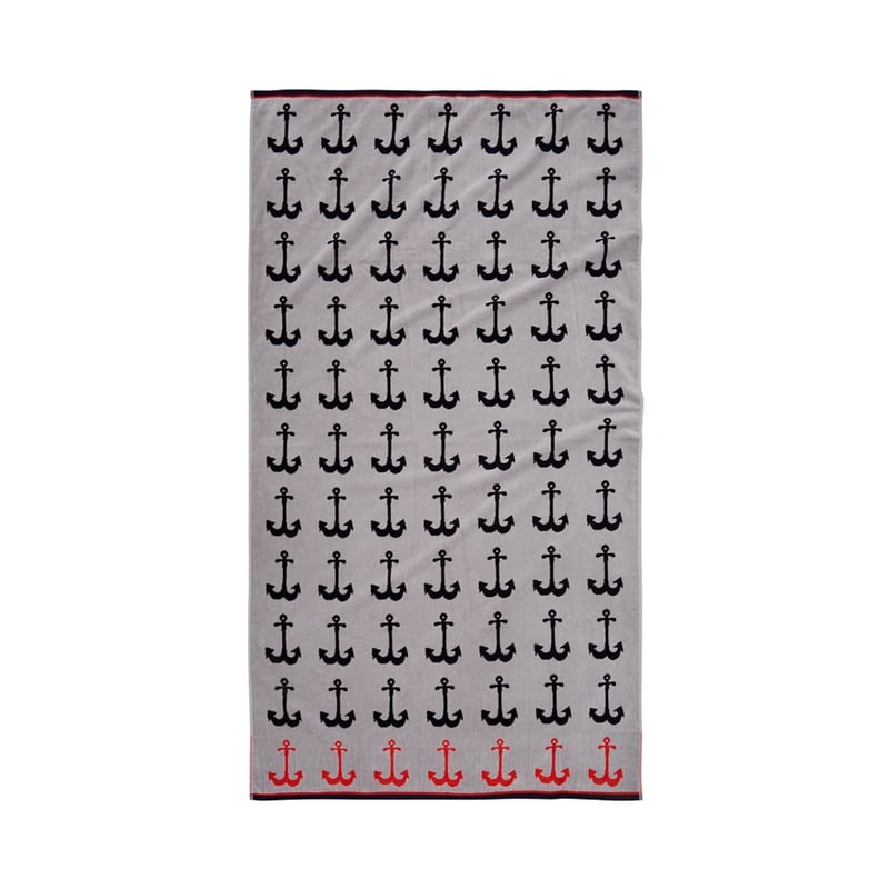 Hello Sailor Velour Beach Towel 