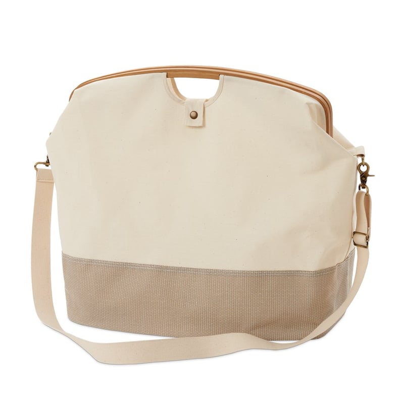 Akari Linen & Kahki Small Travel Laundry Bag 