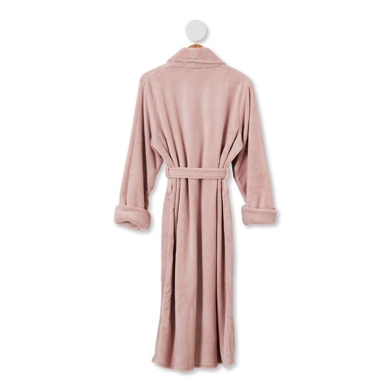 Rose Microfibre Robe