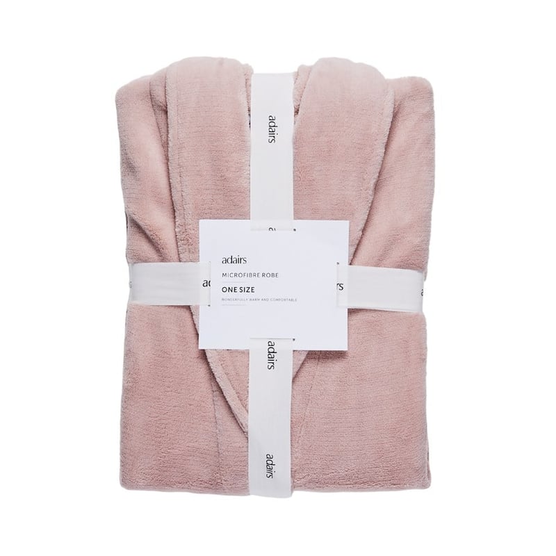 Rose Microfibre Robe