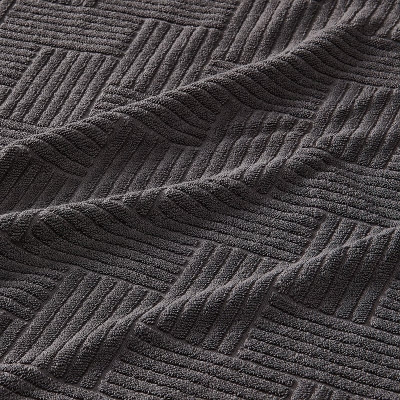 Paradise Towel Range Bath Towel Coal 