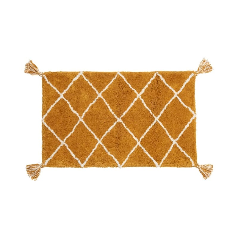 Gazi Bath Mat Bath Mat Mustard 