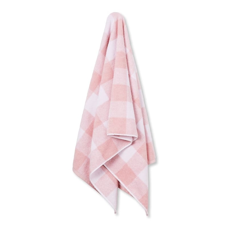 Gingham Blush Towel Range