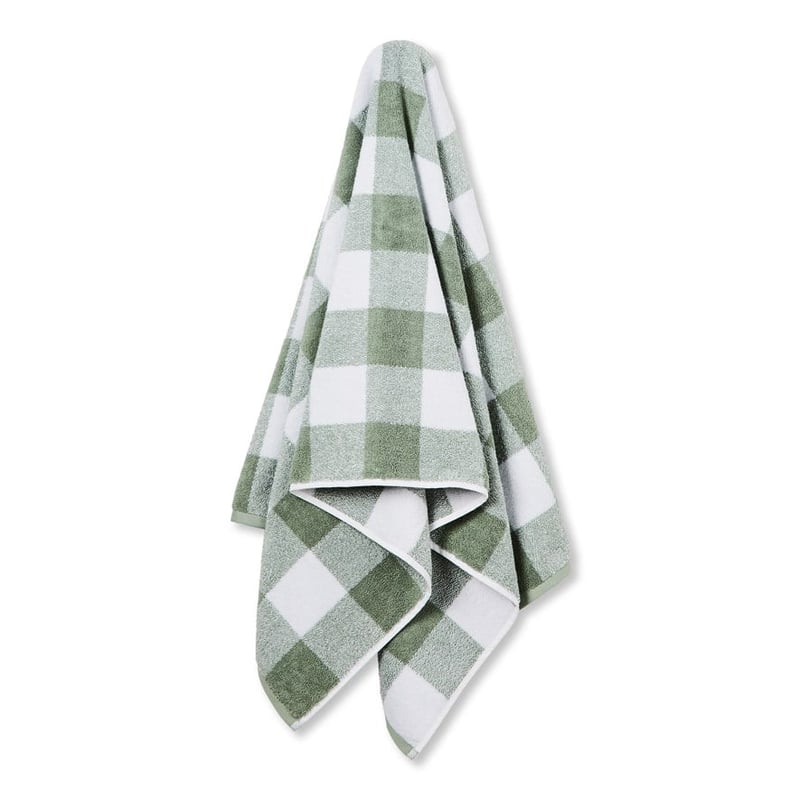 Gingham Eucalyptus Towel Range  