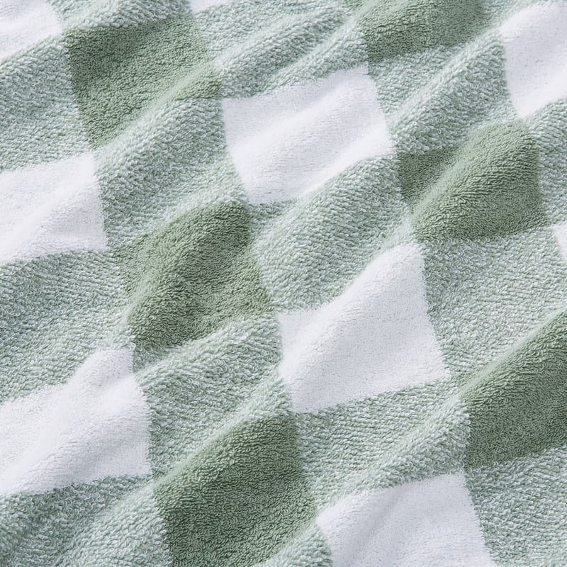 Gingham Eucalyptus Towel Range  