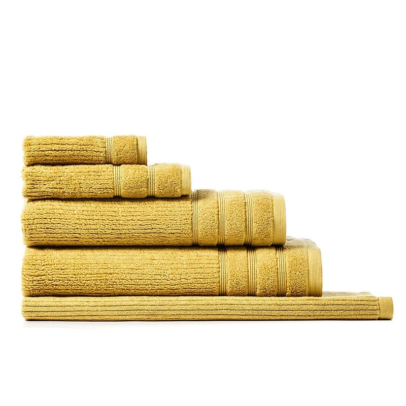Flinders Mustard Towel Range