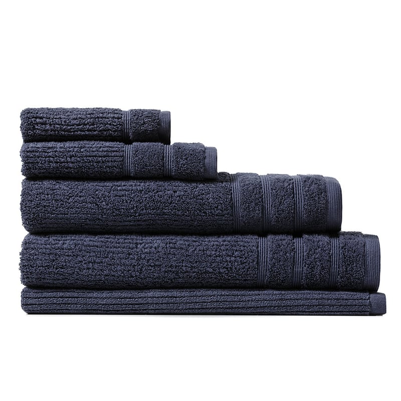 Flinders Navy Towel Range