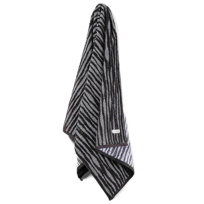 Berlin Stripe Towels Coal