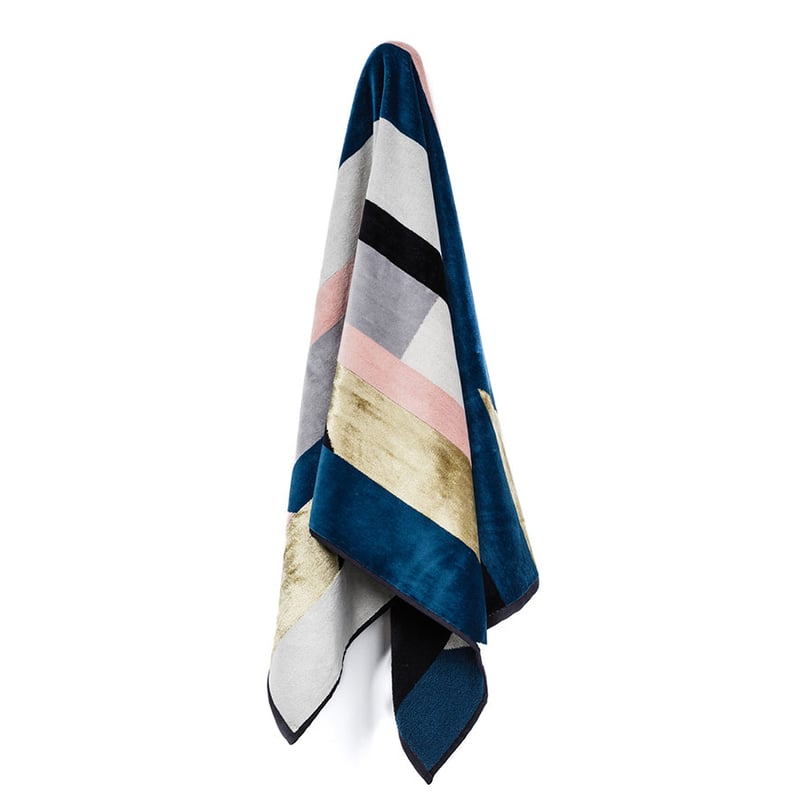 Segment Velour Towel  Luxe Gold Hand Towel