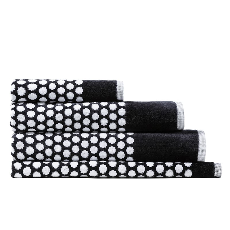 Eclipse Towel  Black & White