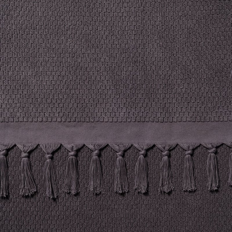 European Seville Coal Bobble Towel