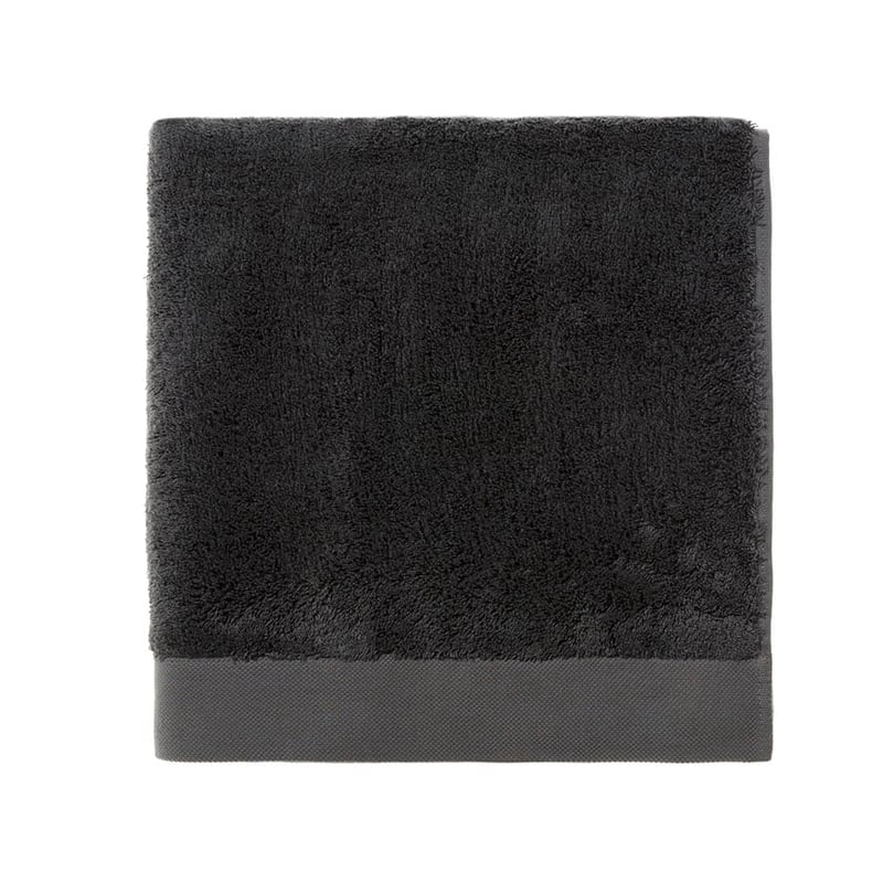 Oxford Cotton Bamboo Towel Coal