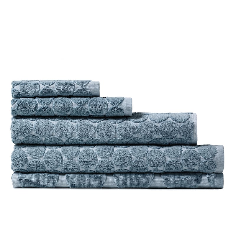 Saratoga Textured Towel Blue Haze