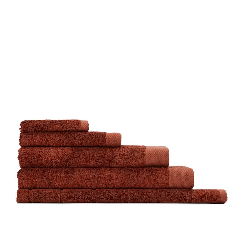 Navara Mahogany Solid Bamboo Cotton Towel Range