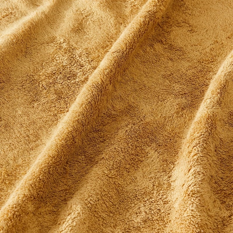 Navara Mustard Solid Bamboo Cotton Towel Range