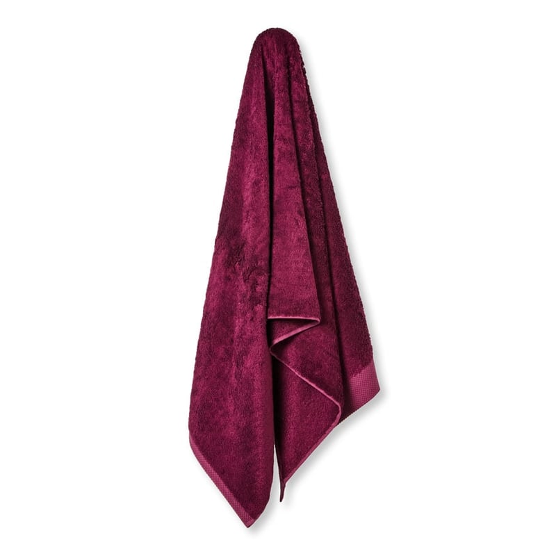 Navara Plum Solid Bamboo Cotton Towel Range