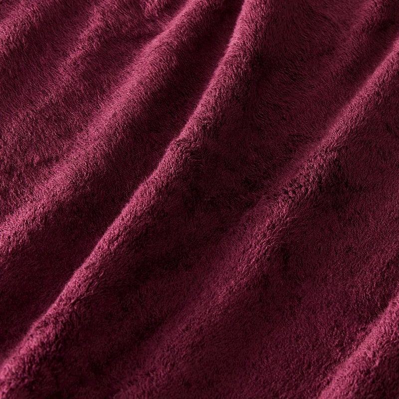 Navara Plum Solid Bamboo Cotton Towel Range