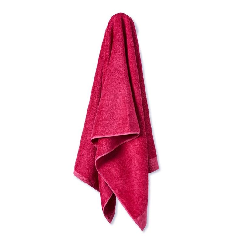 Navara Raspberry Solid Bamboo Cotton Towel Range