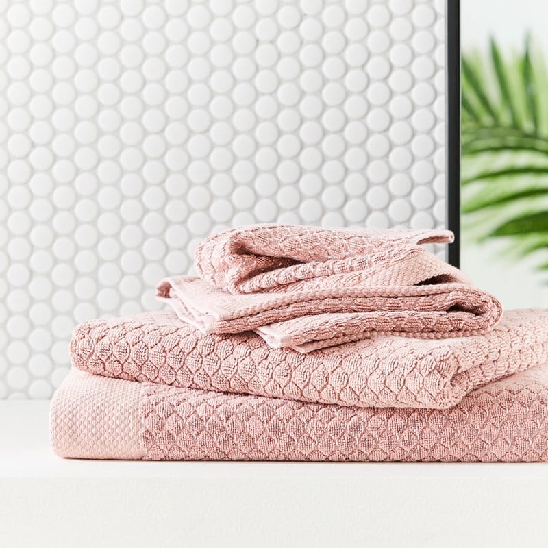 Navara Primrose Textured Bamboo Cotton Towel Range