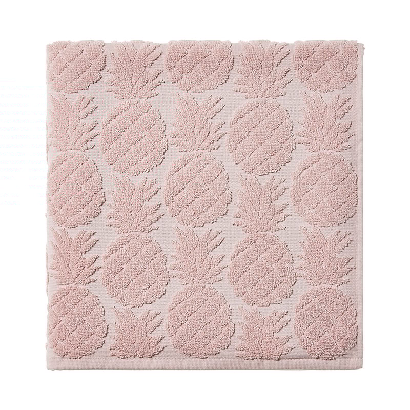 Pina Colada Textured Towels Blush Pink