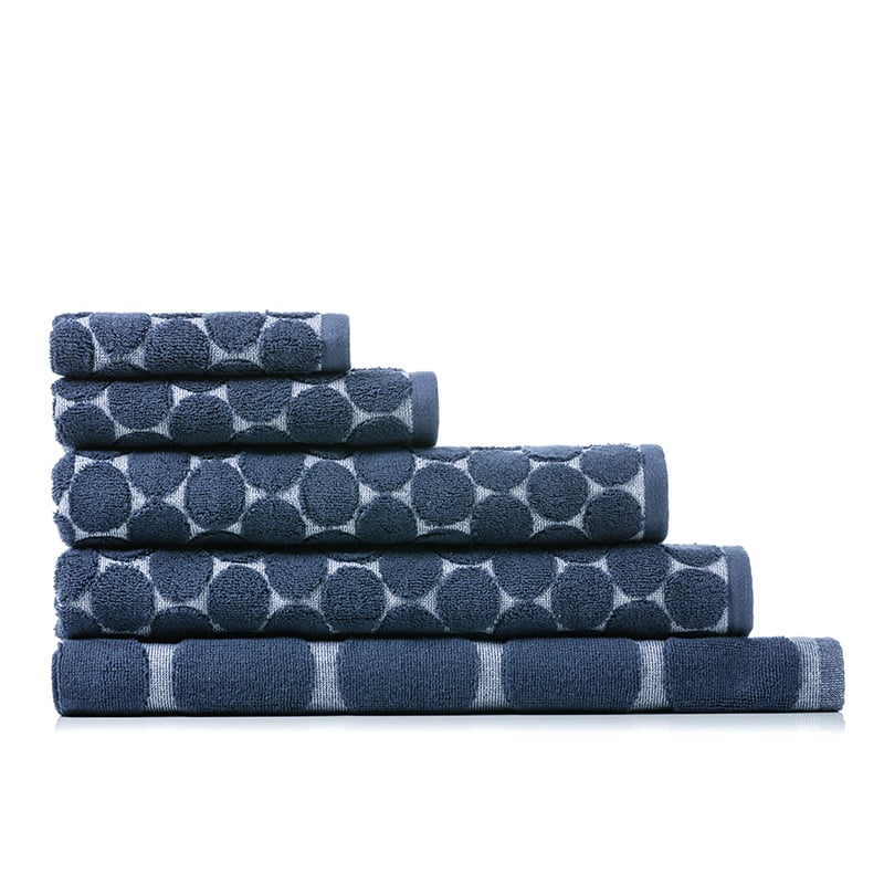 Saratoga Towels in Navy