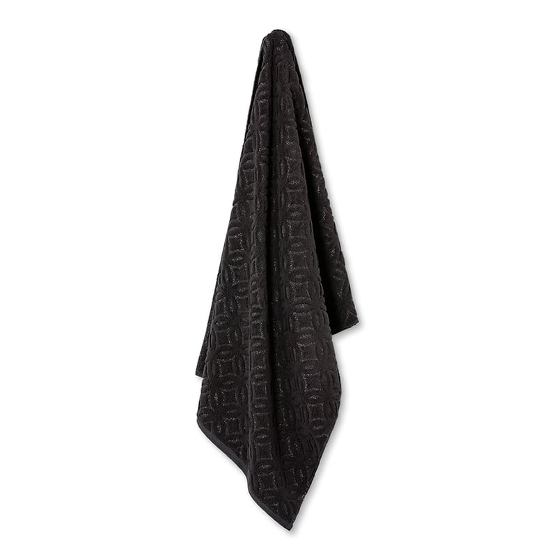 Kasbah Towels Textured Coal