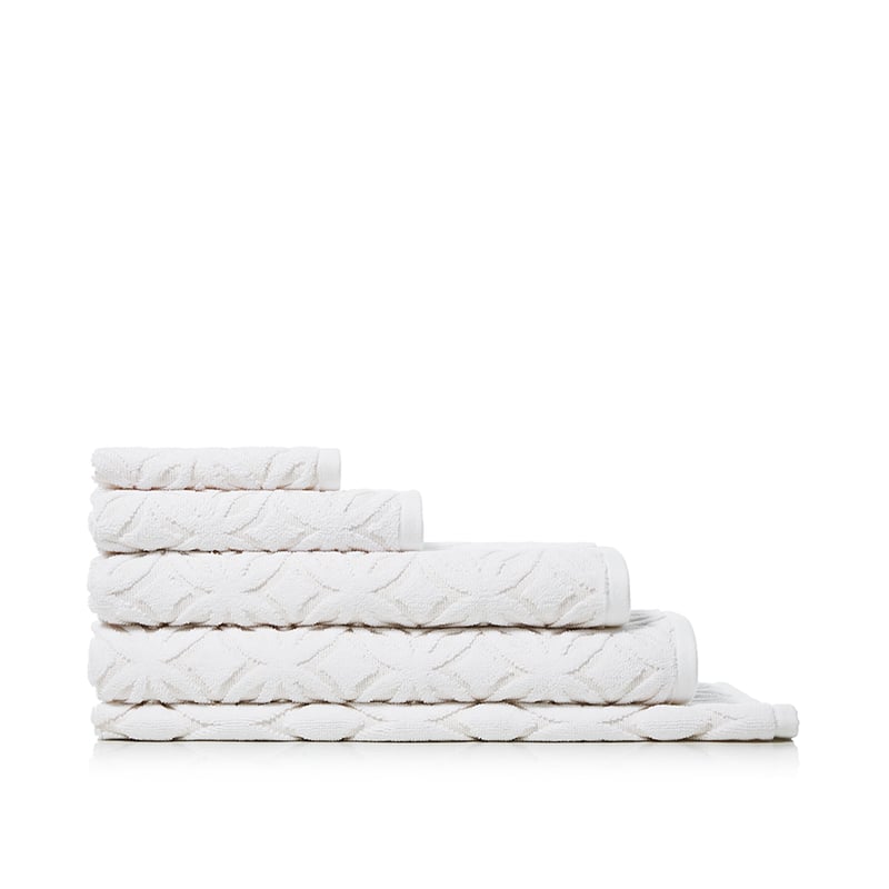 Kasbah Towels Textured White