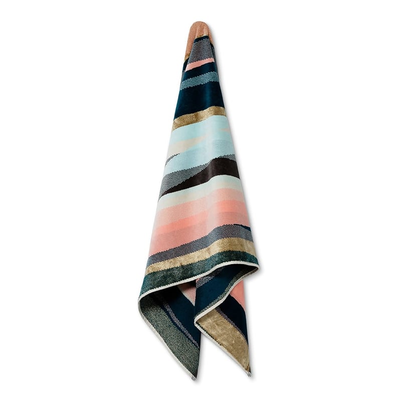 Origami Velour Towels Gold Mist