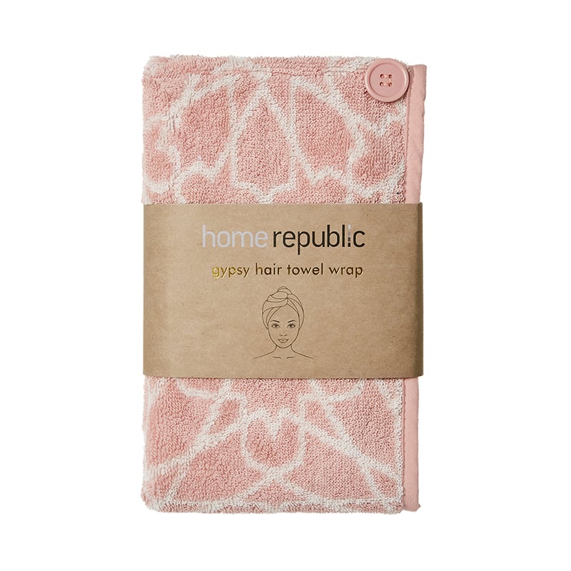 Gypsy Hair Towel Wrap Rose