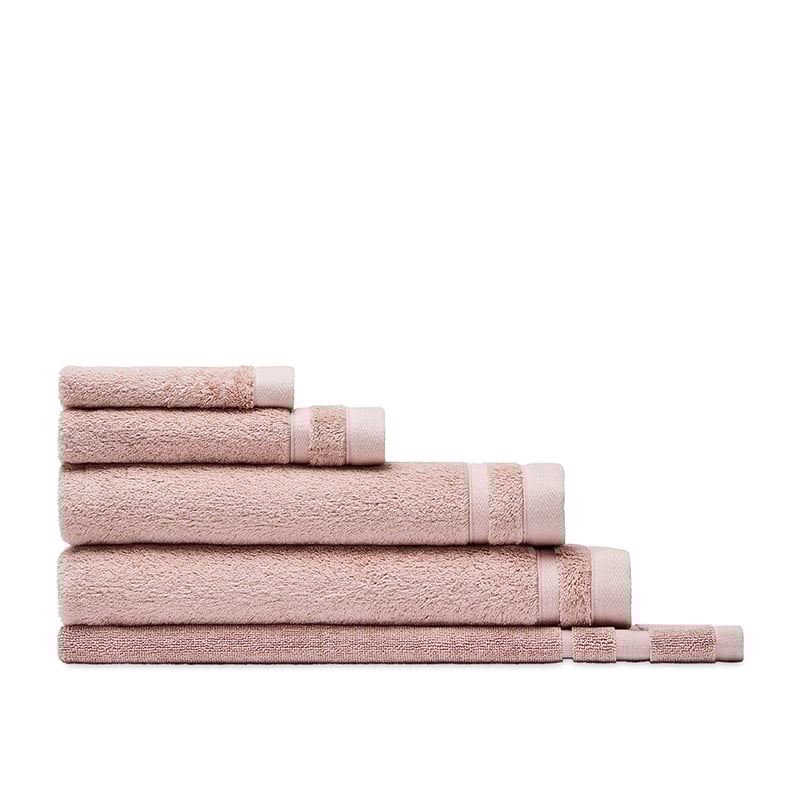Certified Egyptian Cotton Dusty Pink Towel Range