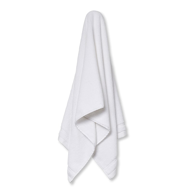 Certified Egyptian Cotton White Towel Range
