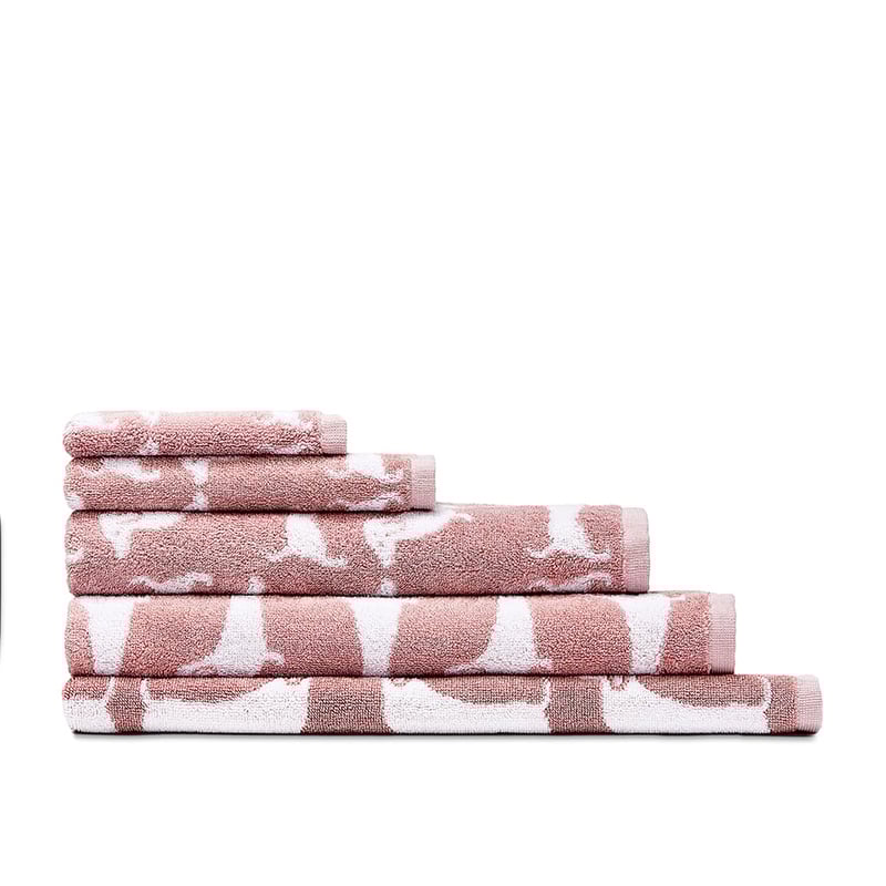 Dachshund Pink Towel Range