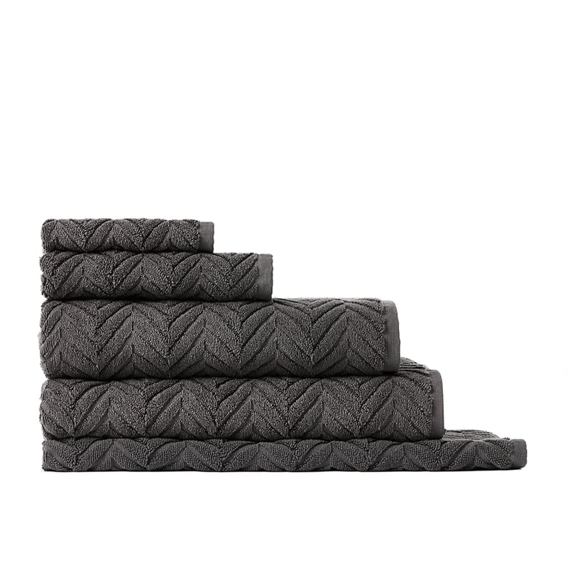 Mimosa Charcoal Textured Towel Range