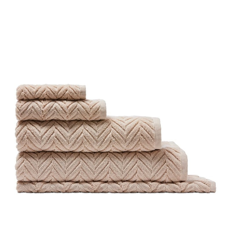 Mimosa Egg Shell Textured Towel Range