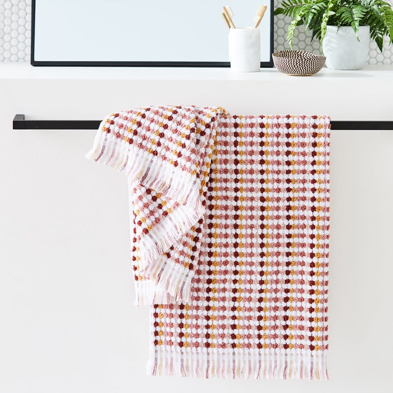 European Kadikoy Pink Multi Turkish Cotton Towel Range