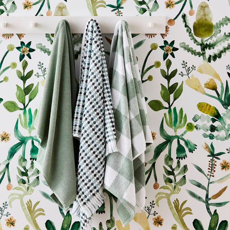 European Kadikoy Sage Multi Turkish Cotton Towel Range