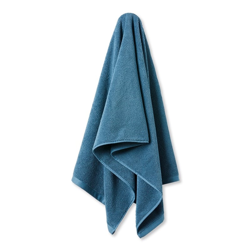 Savannah Ocean Blue Textured Towel Range