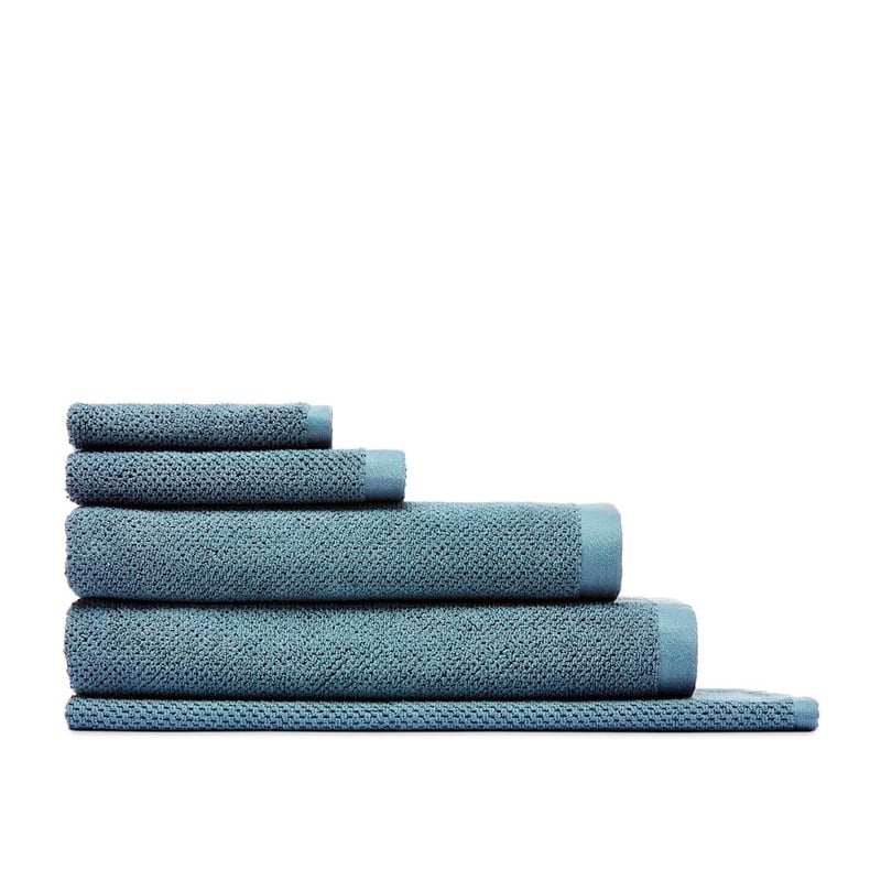 Savannah Petrol Blue Textured Towel Range