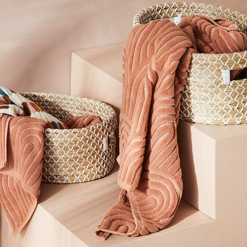 Archie Earth Marle Towel Range 