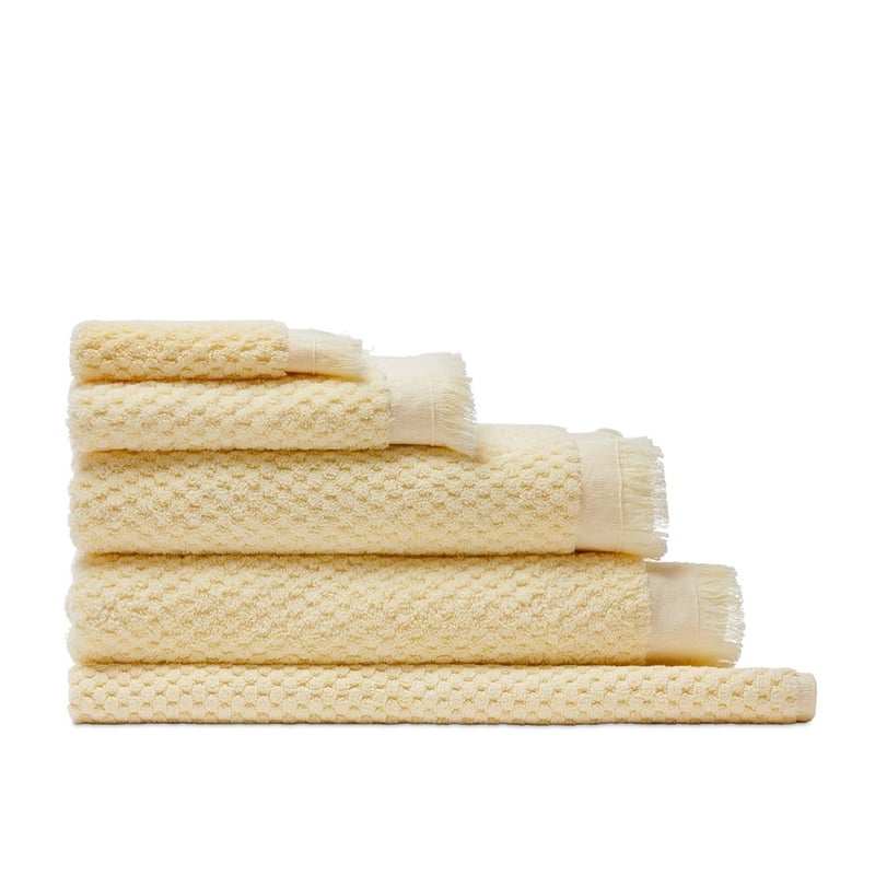 European Kadikoy Lemon Turkish Cotton Towel Range