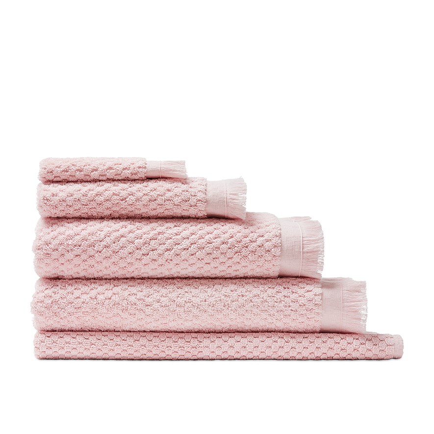 European Kadikoy Soft Pink Turkish Cotton Towel Range