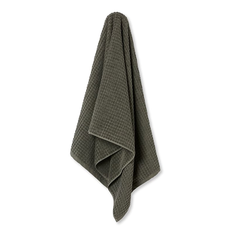 Eco Absorbent Bobble Towels  Soft Khaki Hand Towel